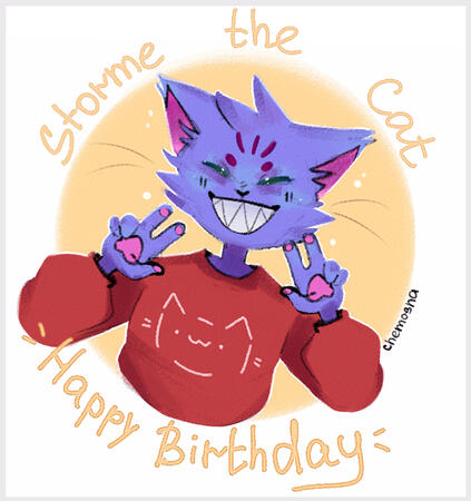 Birthday fan art from Chemosha, 2020