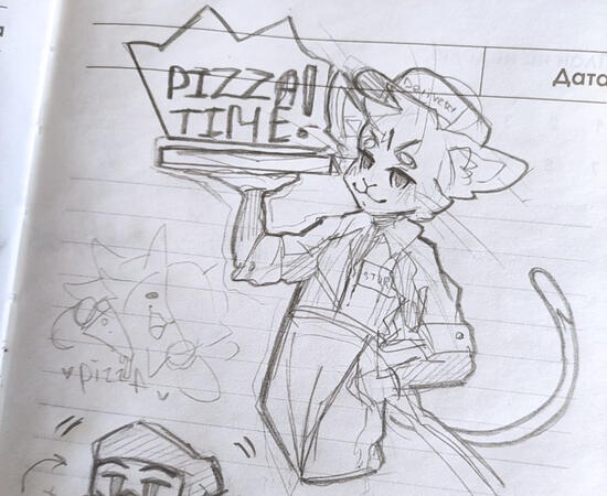 Pizza Time by Chemosha