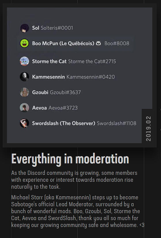 Everything in moderation